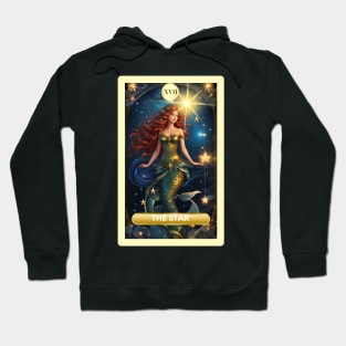 The Star Card From the Light Mermaid Tarot Deck. Hoodie